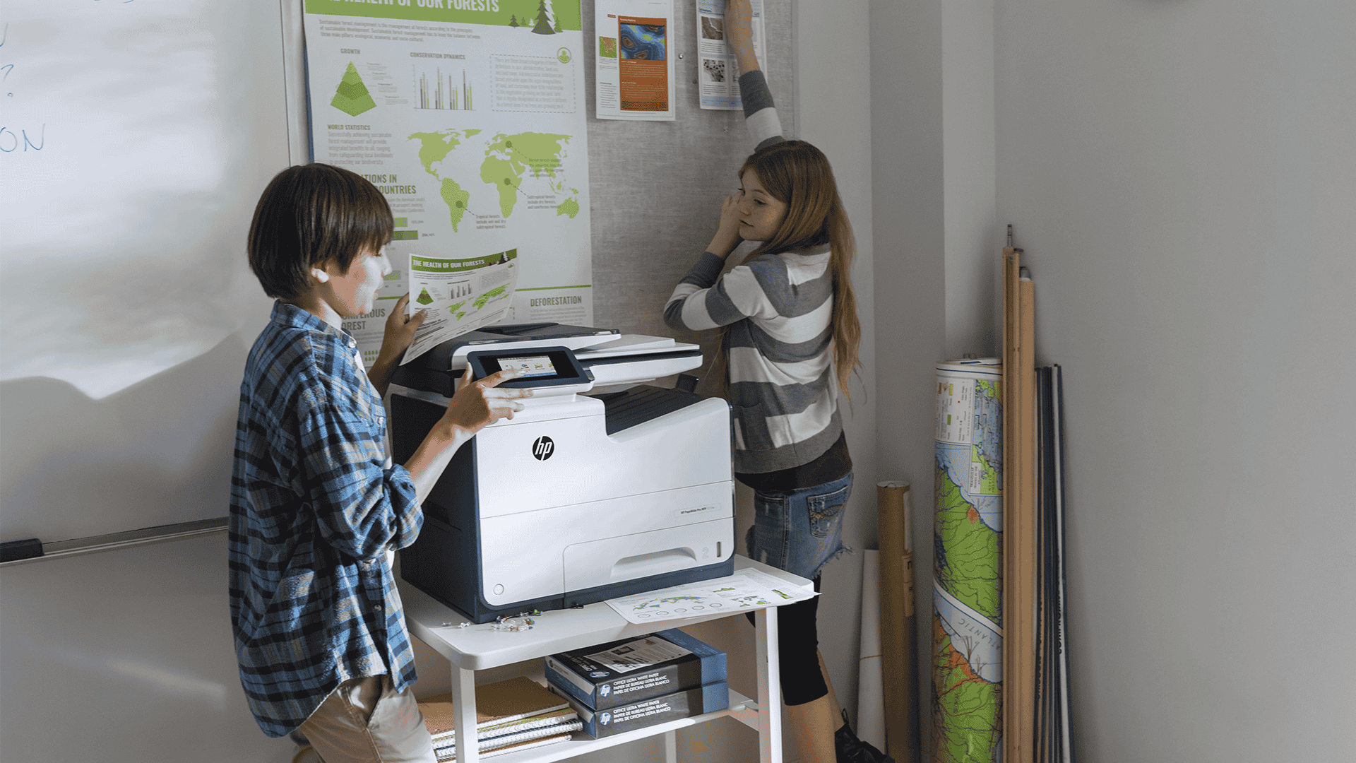 HP Printer in Lower Ed Classroom Context