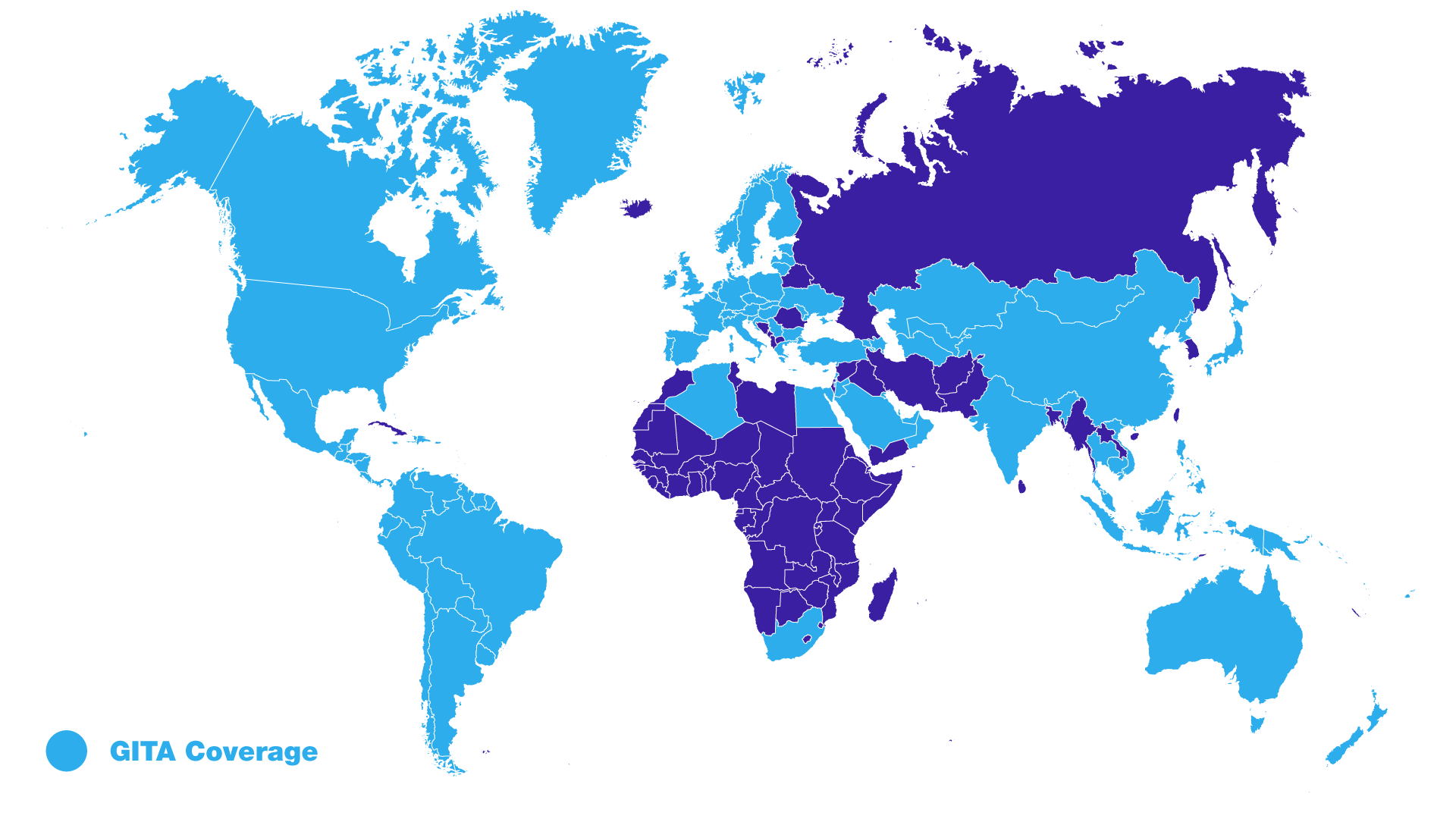 GITA Landing Page Map