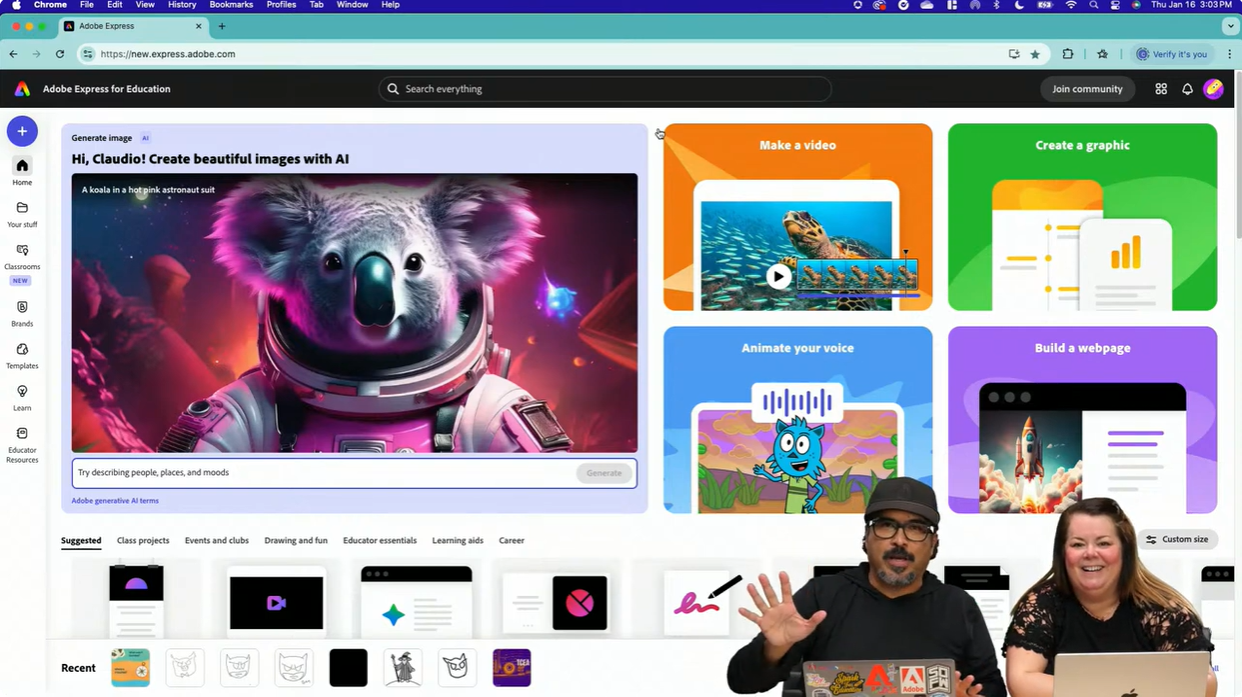 Adobe Express for EDU