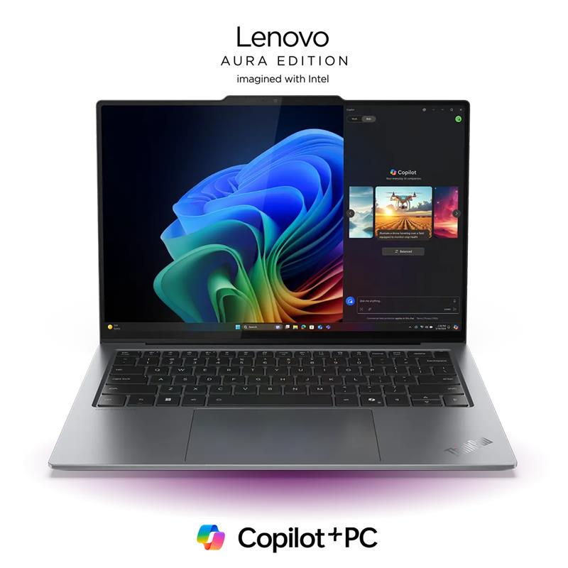 The Lenovo ThinkPad X9 14 Aura Edition laptop boasts an NPU of up to 48 TOPS with the latest Intel processor its a Copilot PC