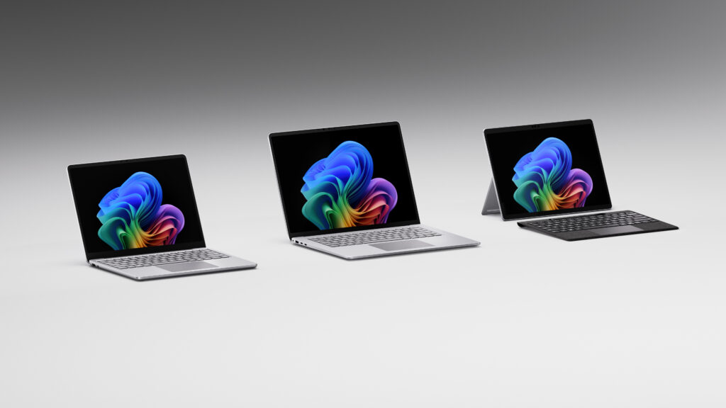 The new Intel-powered Surface family is here! Here’s what it means for your fleet. 1 SUR FY26 COMMR A HE R 13 15 13 IN P FrontTrioKB 16x9 RGB 1 1